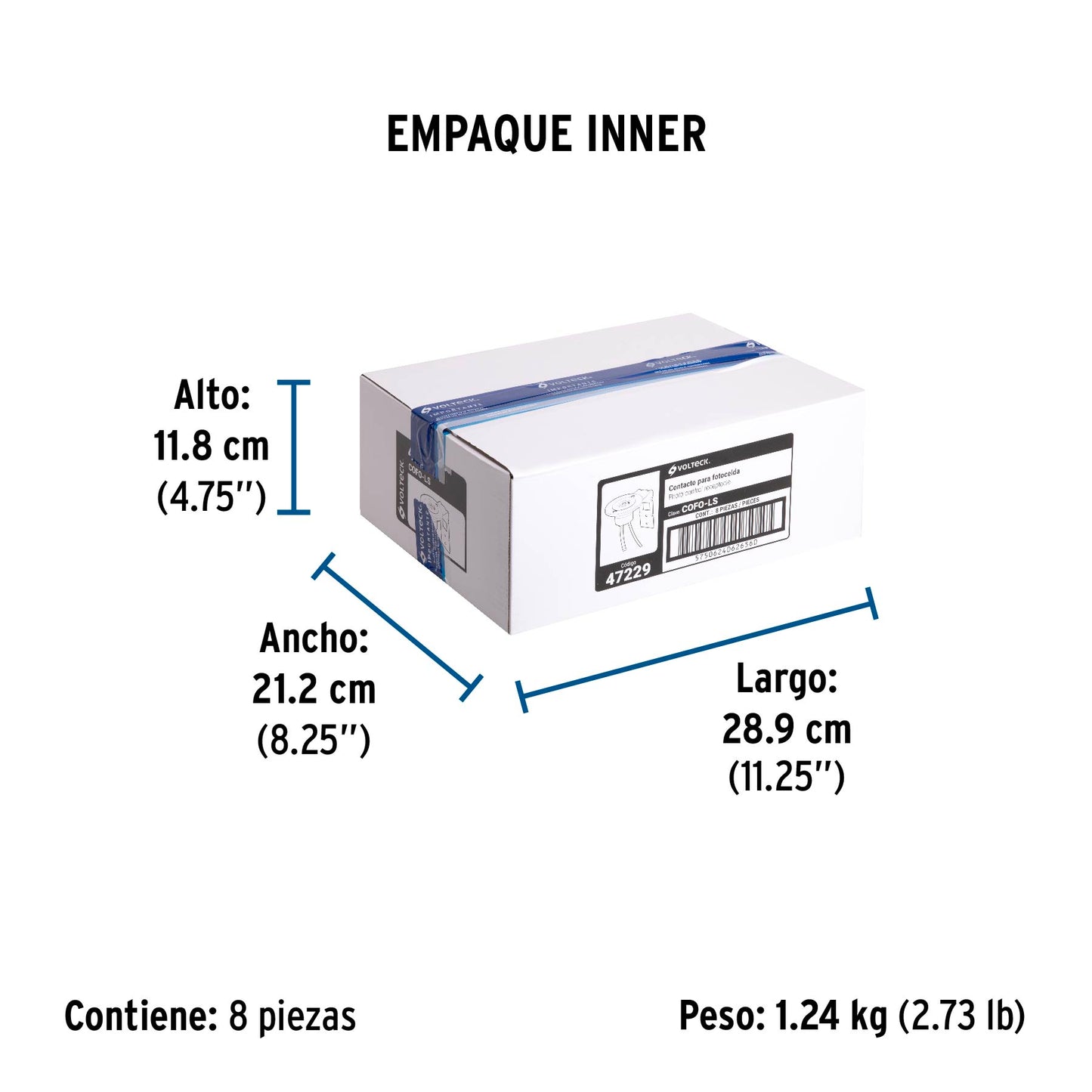 Base para fotocelda montaje de 1/2 vuelta, tensión 110-220V