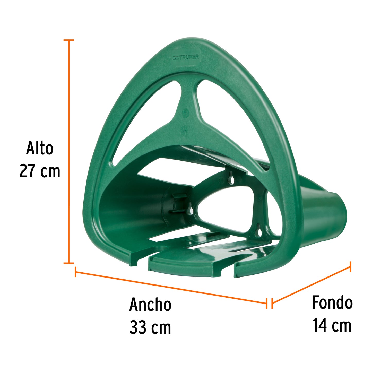 Portamanguera de pl‡stico verde