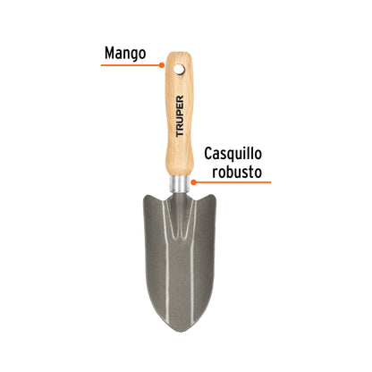 Cuchara para jard’n, mango de 6'