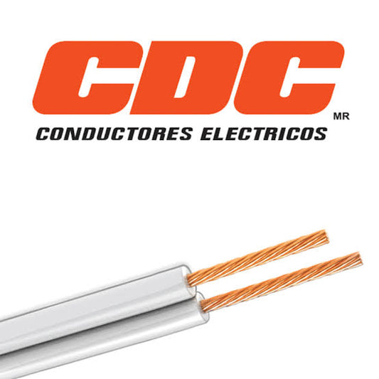 Cable pot cal. 12 duplex blanco marca CDC