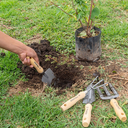 Juego de 4 herramientas, mangos de 6' para jard’n