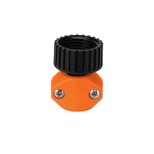 Conector 1/2" hembra de ABS p/manguera