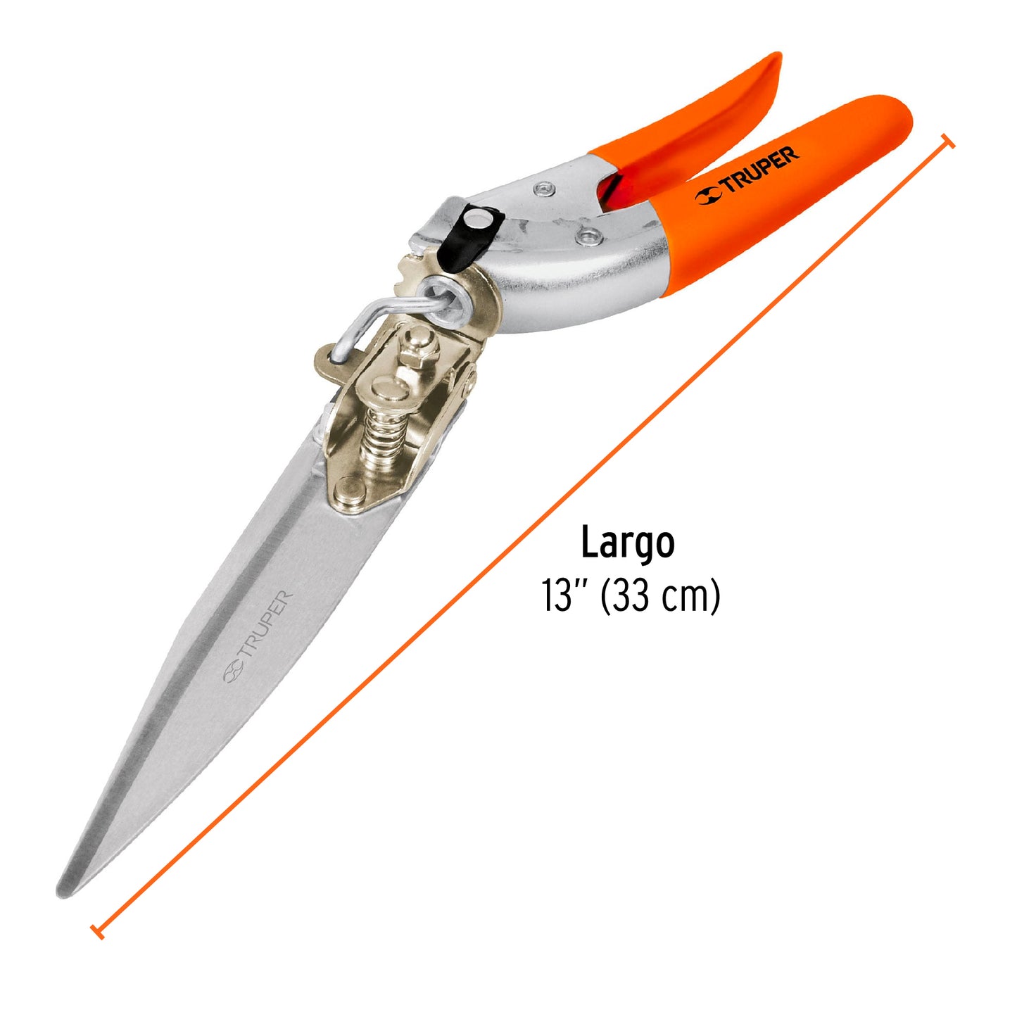 Tijera doméstica para poda de césped 13"